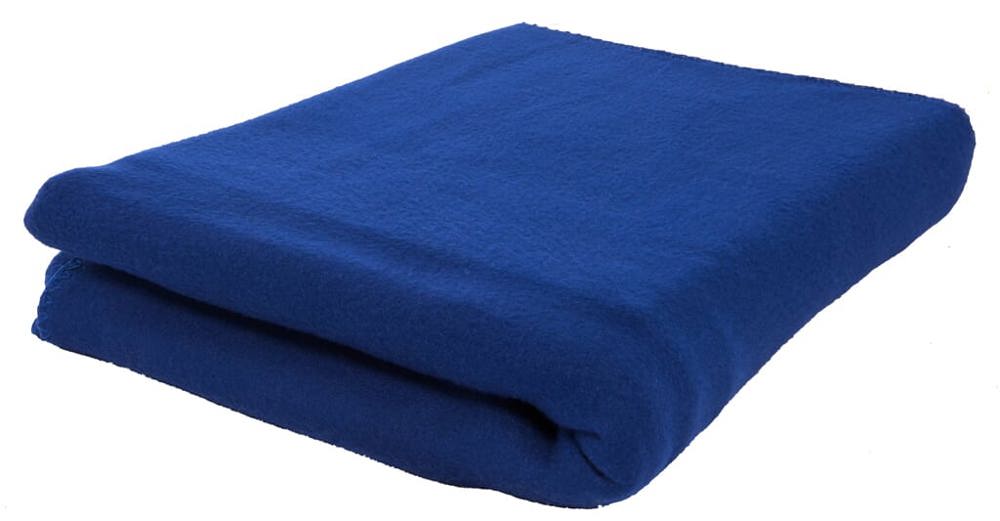 Fleeceplaid 150x120 cm, 250 gr/m² - met logo of onbedrukt bestellen - Navy (PMS 533c) / Navy