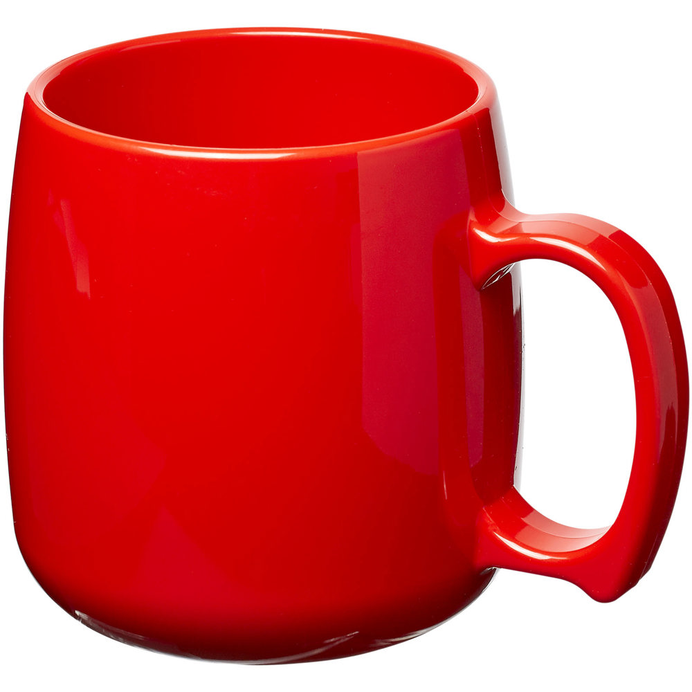 Classic 300 ml kunststof mok - kopen of bedrukken - rood