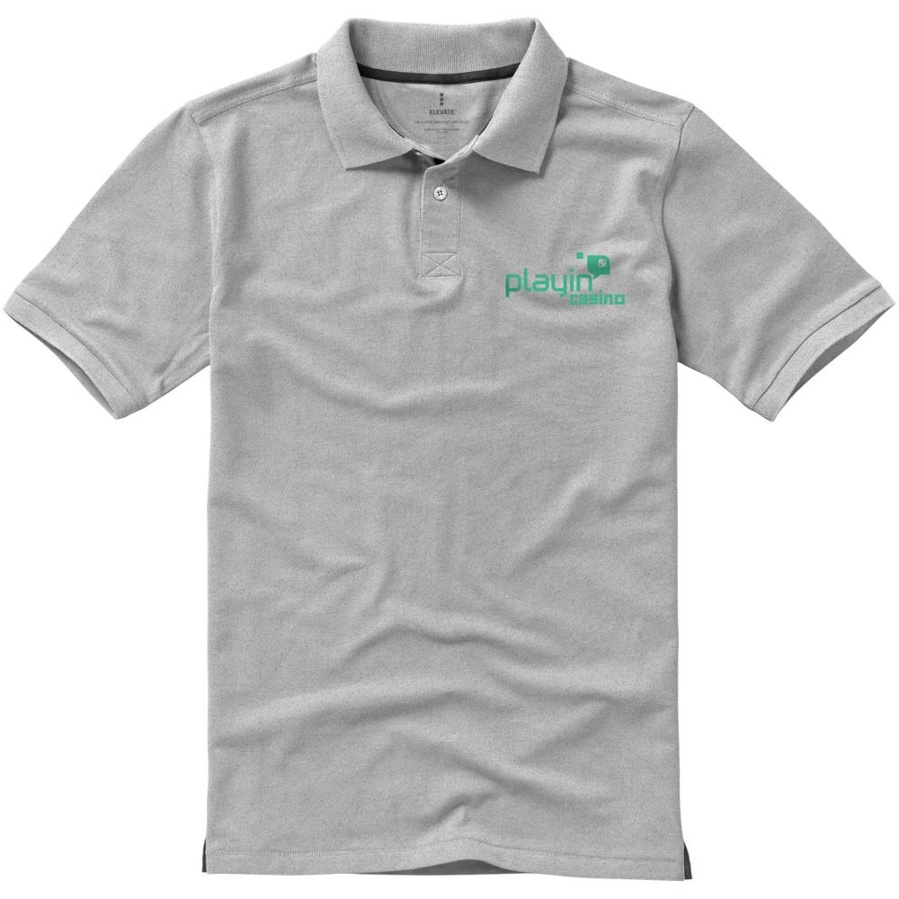 Calgary 200 g/m² herenpolo met korte mouwen