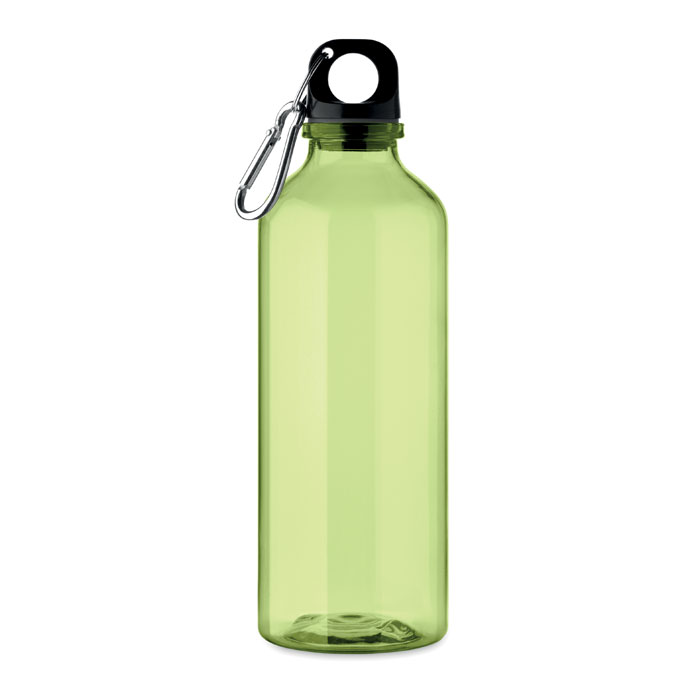 MOSS RE500 - RPET fles 500ml - bedrukt of onbedrukt verkrijgbaar - Transparant Lime