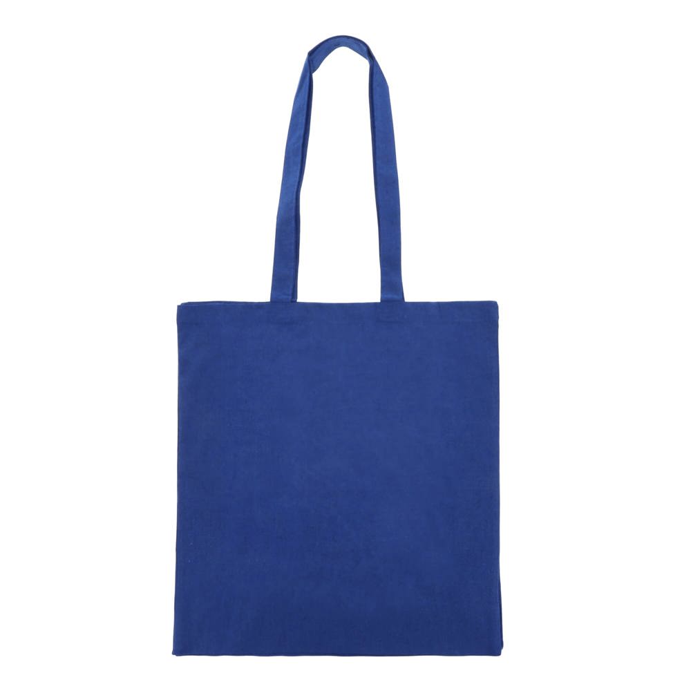 Draagtas gerecycled katoen met bodem 140g/m² 38x10x42cm
