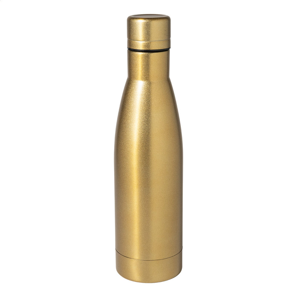 Koppar - koper geïsoleerde fles - bedrukt of onbedrukt verkrijgbaar - Goud