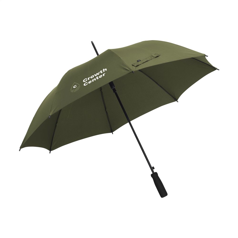 Colorado RCS RPET paraplu 23 inch - met logo of onbedrukt bestellen - Olijfgroen