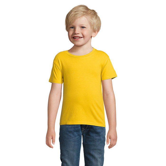 CRUSADER KIDS - CRUSADER kind t-shirt 150g - bedrukt of onbedrukt verkrijgbaar - goud