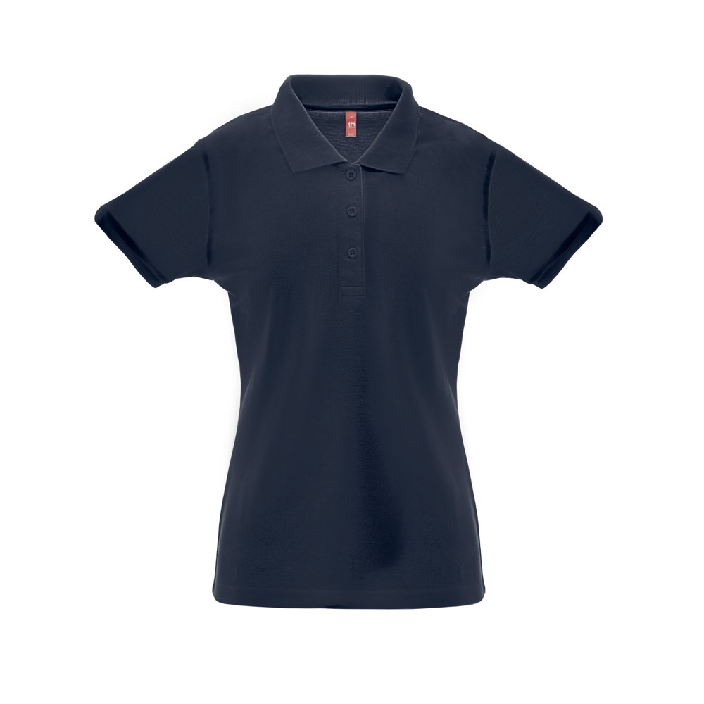 THC BERLIN WOMEN. Dames poloshirt - bedrukt of onbedrukt verkrijgbaar - blauw