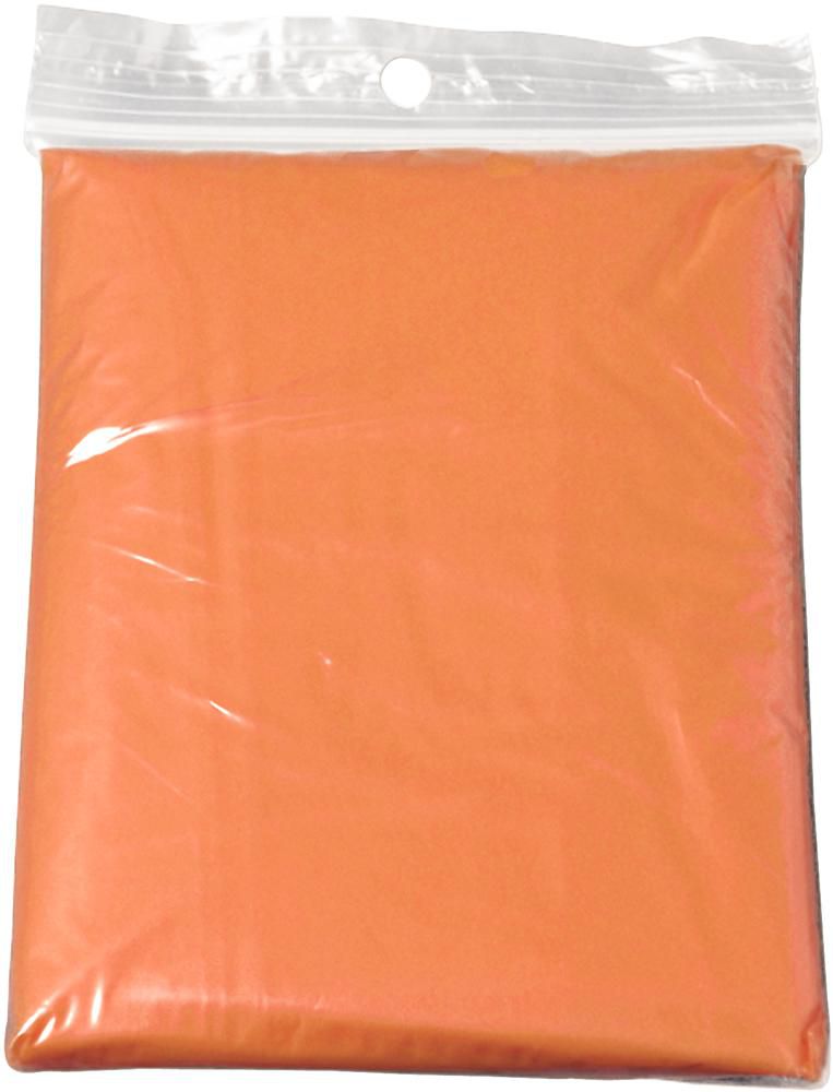 PE poncho Pablo - met logo of onbedrukt bestellen - oranje