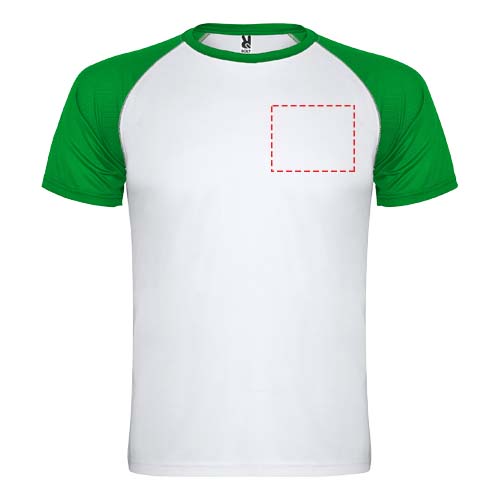 Indianapolis 140 g/m² sportshirt met korte mouwen voor kinderen