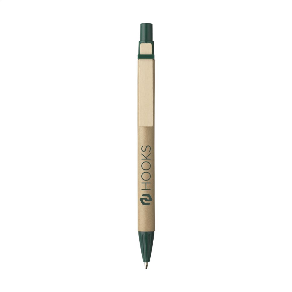 PaperWrite kartonnen pen - met logo of onbedrukt bestellen - Groen