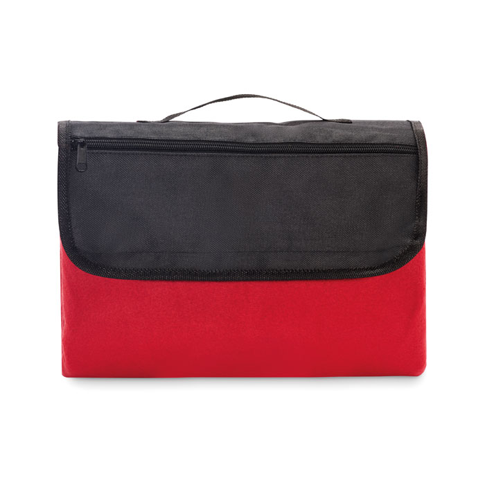 COSTA - Polar fleece picknickdeken - kopen of bedrukken - Rood