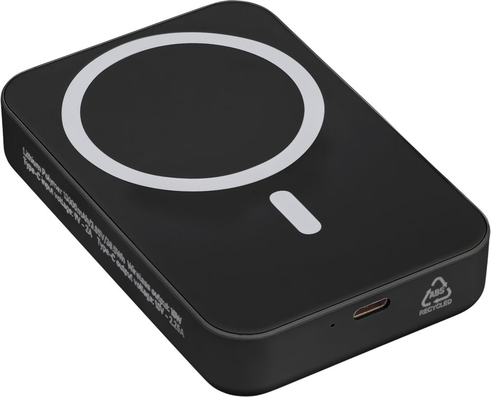 Gerecyclede draadloze oplader powerbank Meno