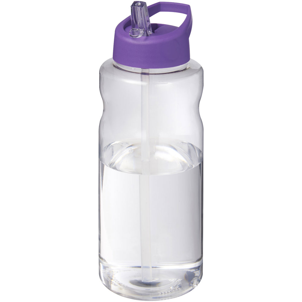 H2O Active® Big Base 1 l drinkfles met tuitdeksel - bedrukt of onbedrukt verkrijgbaar