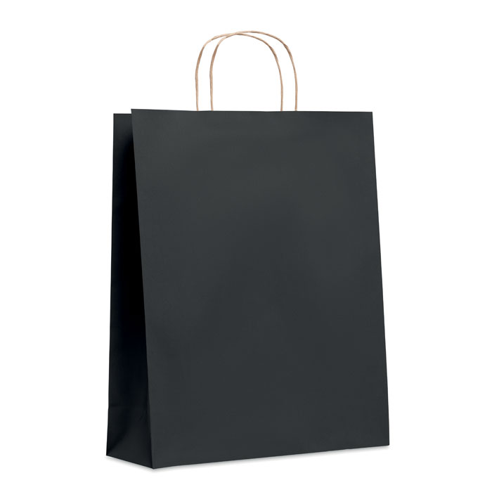 PAPER TONE L - Grote papieren geschenktas - bedrukt of onbedrukt verkrijgbaar