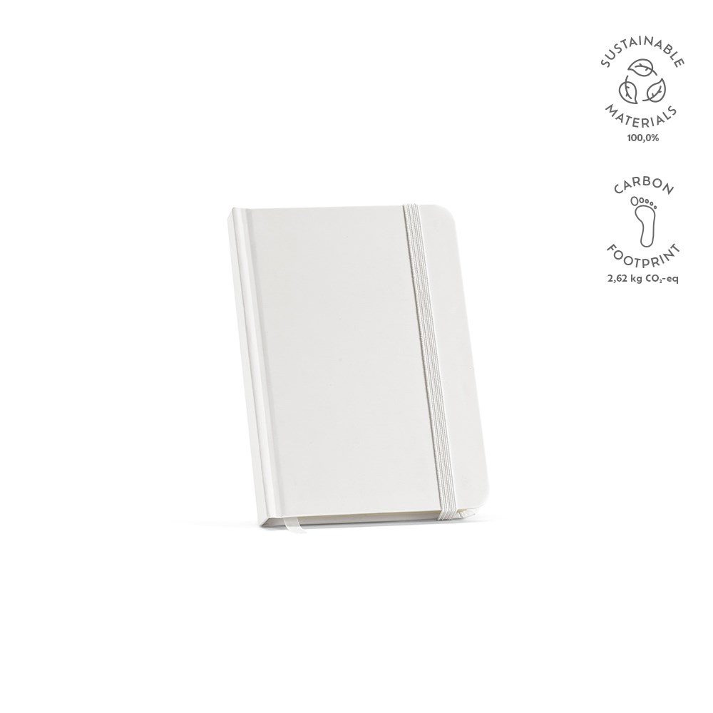 Marquez A6 notitieboek gerecycled papier 70 gsm - voor bedrijven en relatiegeschenken - Wit