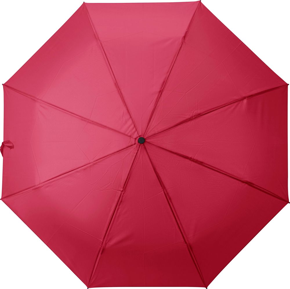 rPET 190T paraplu Brooklyn - kopen of bedrukken - Rood