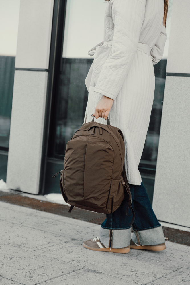 KENTO URBAN RCS recycled nylon 15,6 inch rugzak met voorvak