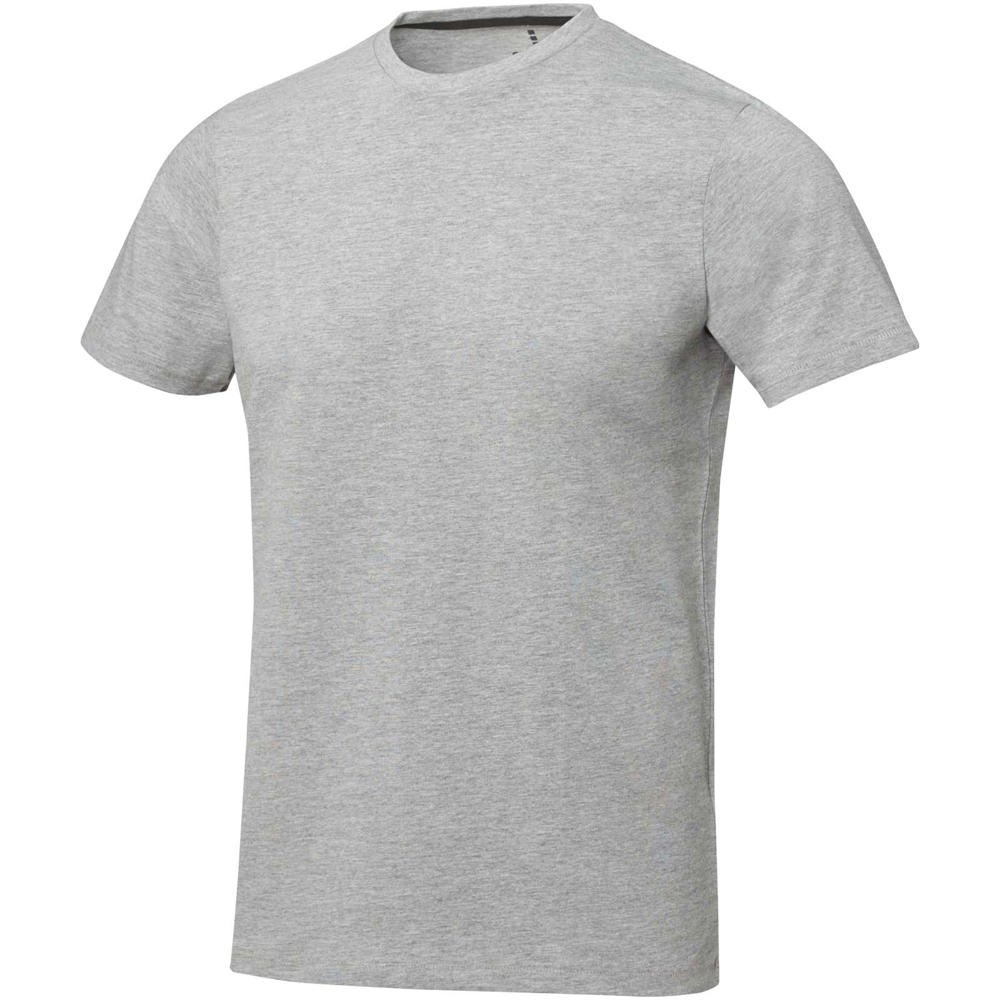 Nanaimo heren t-shirt met korte mouwen - kopen of bedrukken - Grijs gemêleerd
