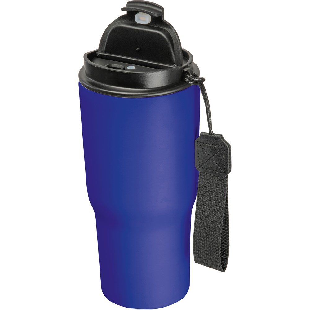Dubbelwandige drinkbeker van rvs, 550 ml