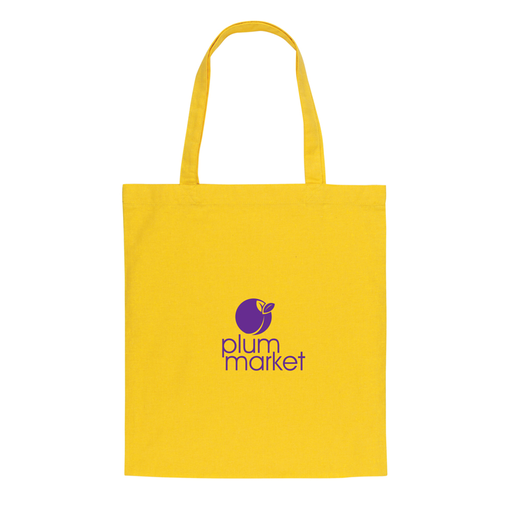 Impact AWARE™ gerecycled katoenen draagtas 145gsm
