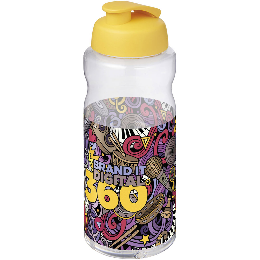 H2O Active® Big Base 1 l drinkfles met klapdeksel