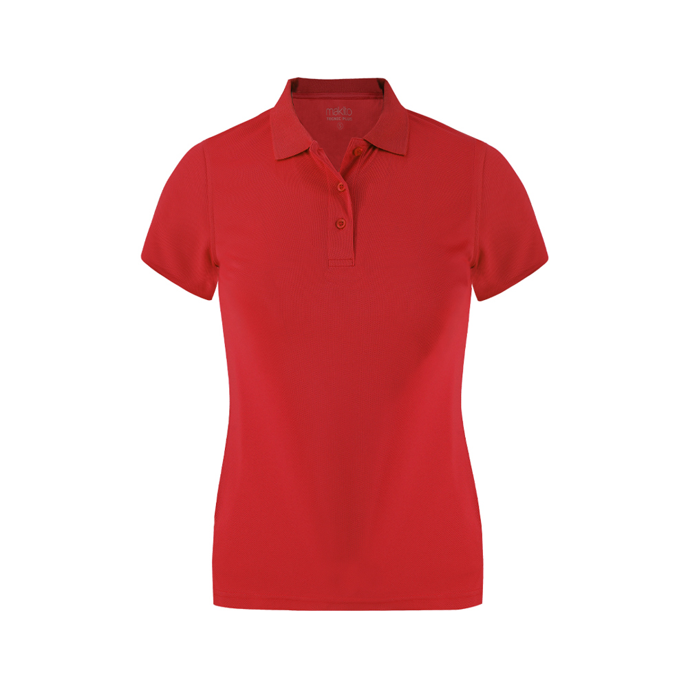Dames Polo Shirt Tecnic Plus - ROJ
