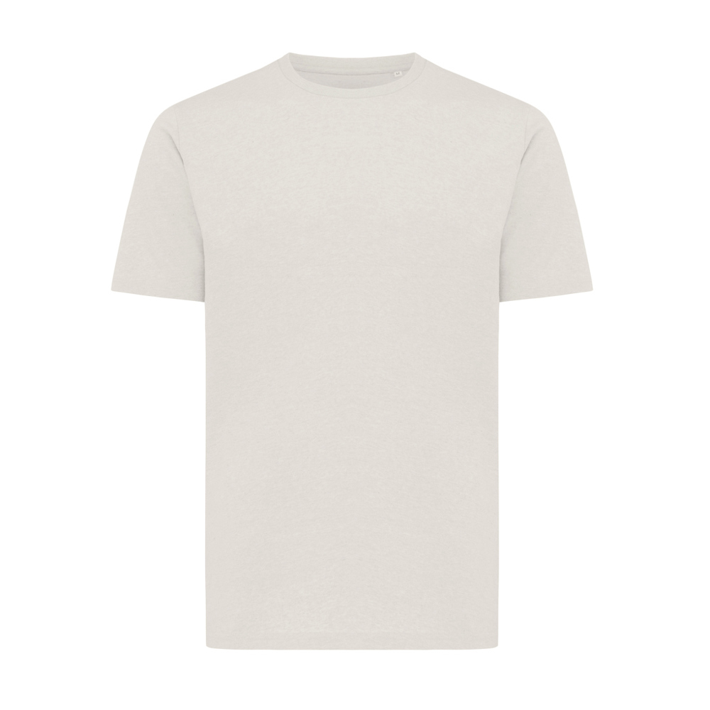 IQONIQ Sierra lichtgewicht gerecycled katoen t-shirt - voor bedrijven en relatiegeschenken - ivory white (± PMS 12-2103 TCX)