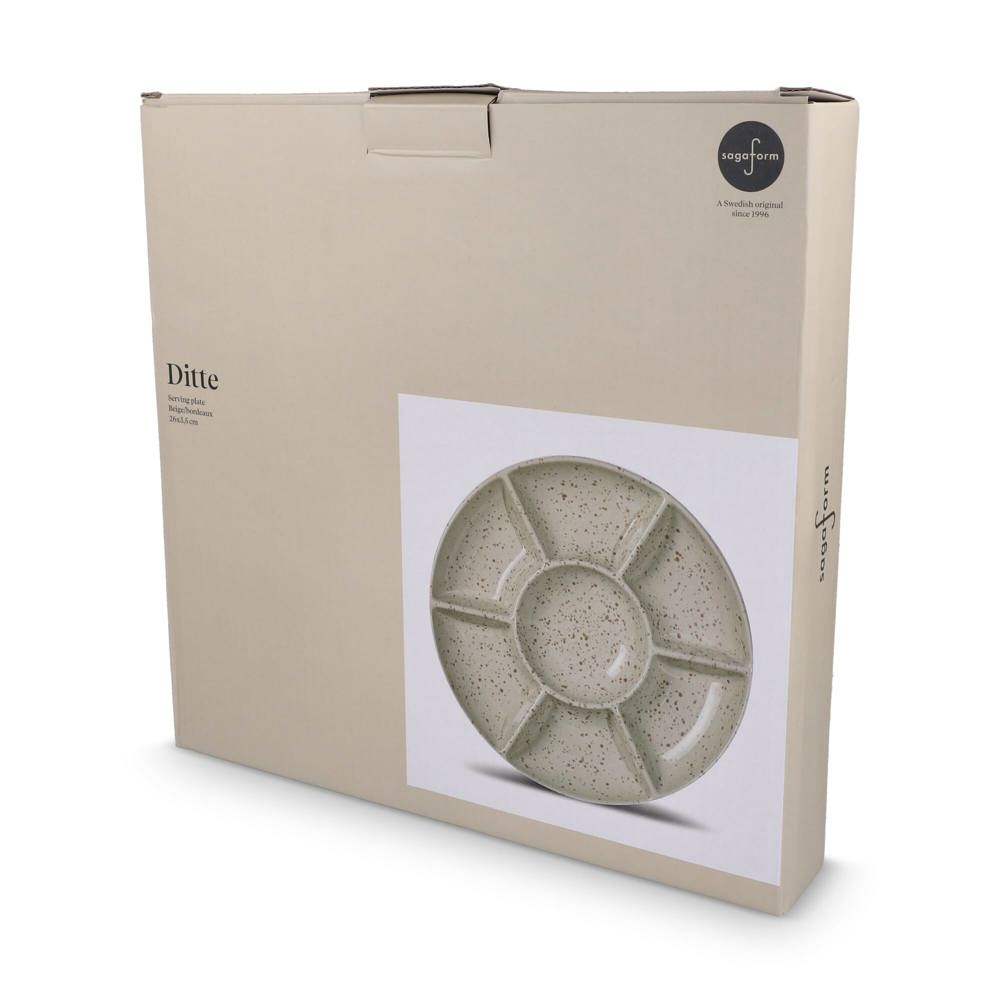Sagaform Ditte Keramische Ronde Serveerschaal 26cm