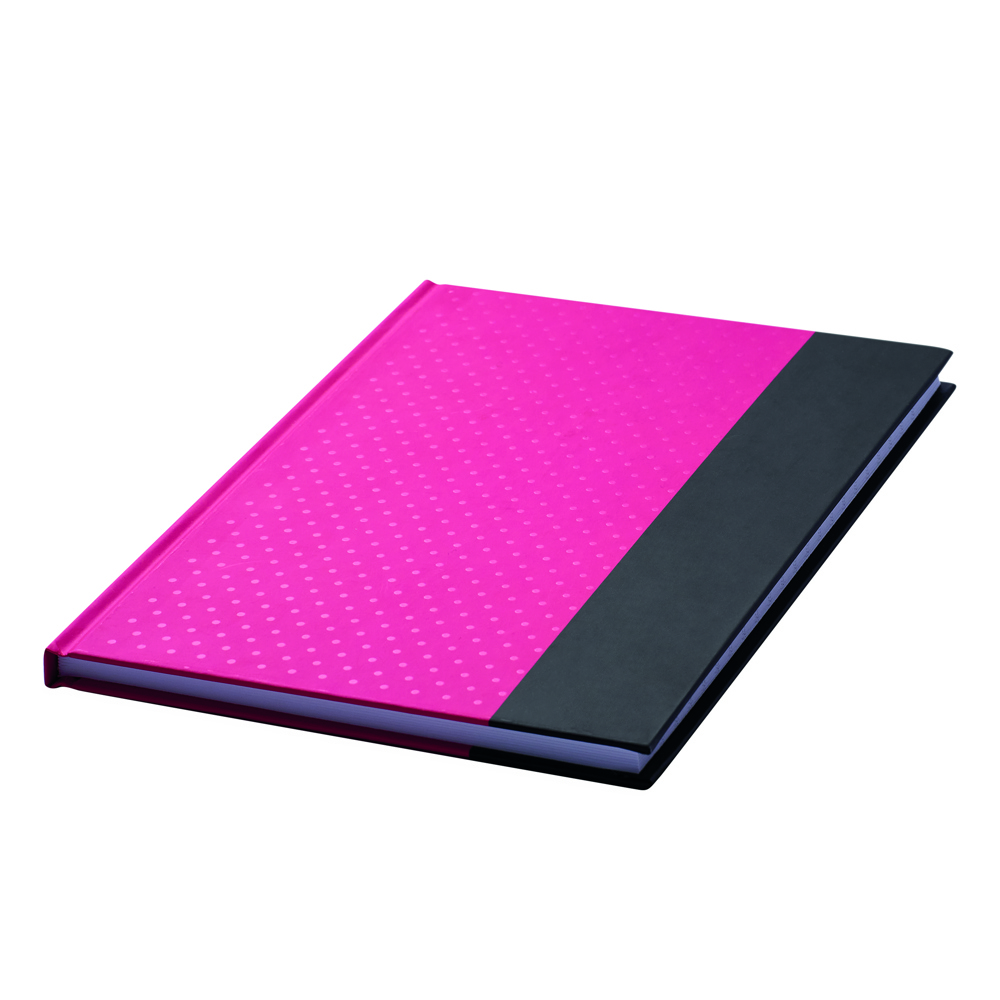 SIGNUM - Notitieboek in DIN-A5-formaat - bedrukt of onbedrukt verkrijgbaar - magenta