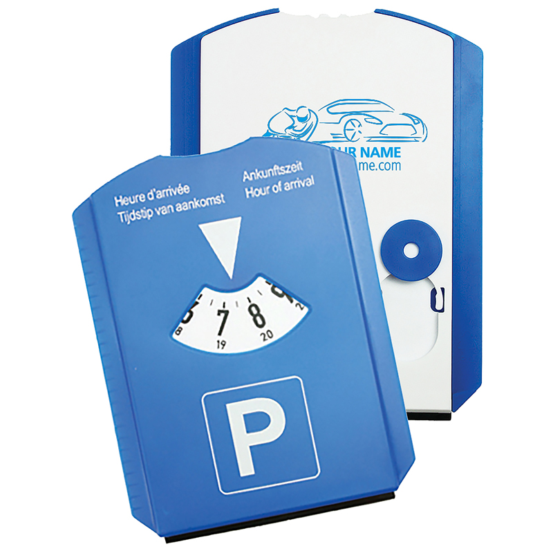 Parkeerschijf met munten - kopen of bedrukken