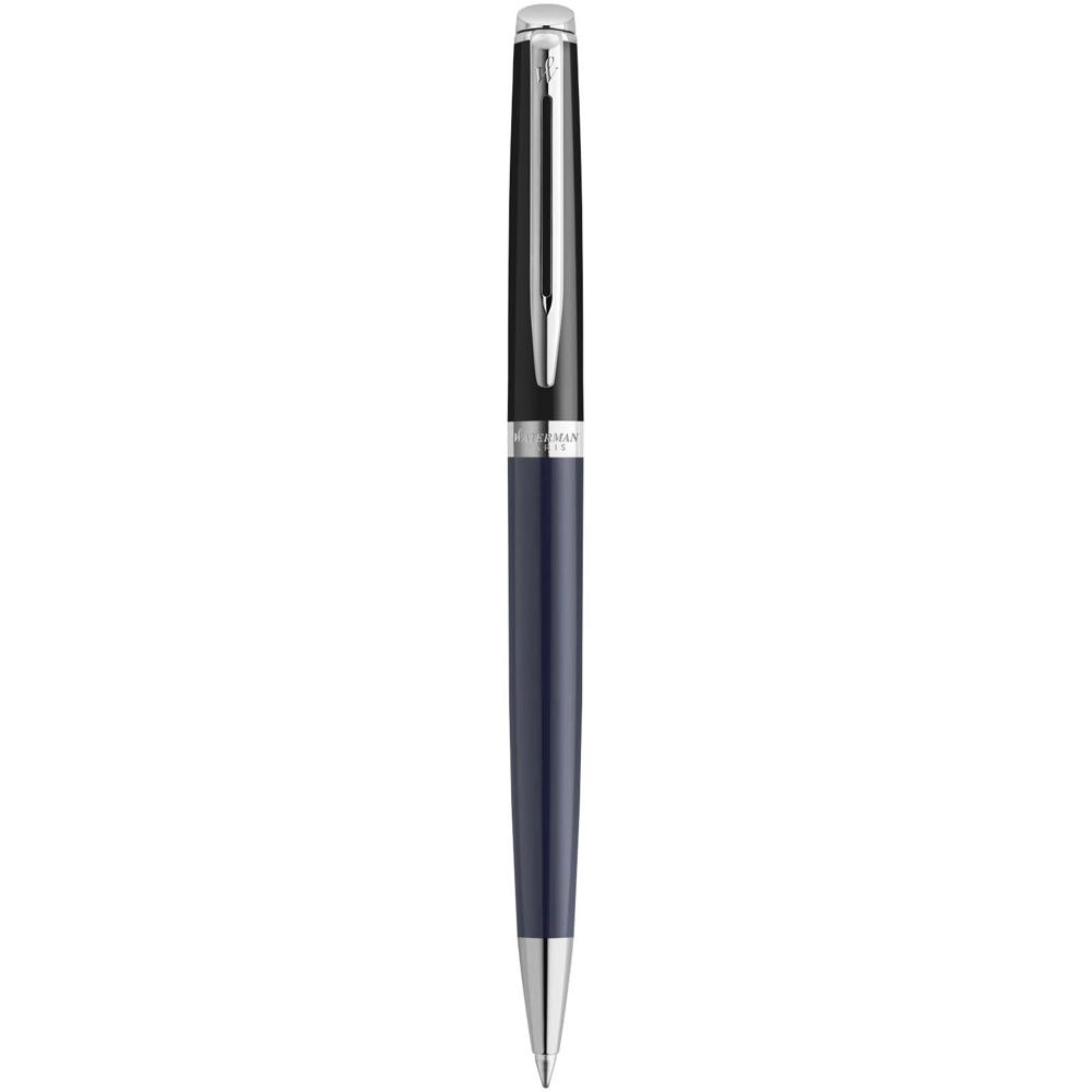 Waterman Hemisphere balpen met kleurblokken en palladium afwerking (blauwe inkt) - kopen of bedrukken - Blauw, Zwart