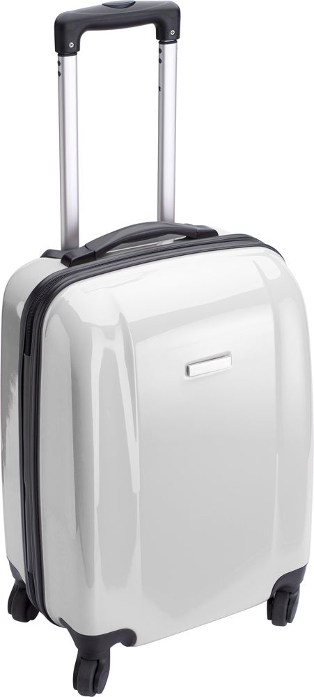 PC en ABS trolley Verona - met logo of onbedrukt bestellen - Wit