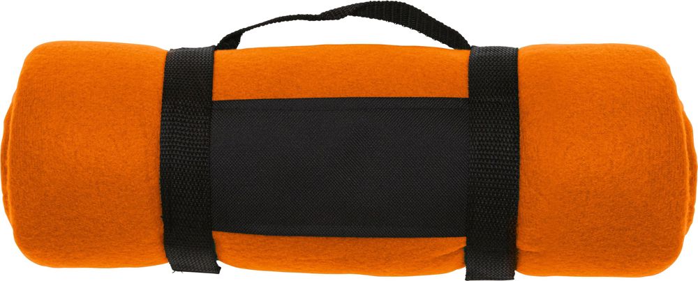 Polar fleecedeken (170-180 gr/m²) Nora - met logo of onbedrukt bestellen - Oranje