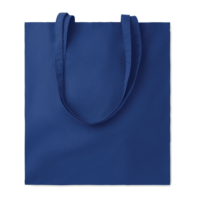 TURA COLOUR - Tas organisch katoen EU - voor bedrijven en relatiegeschenken - blauw