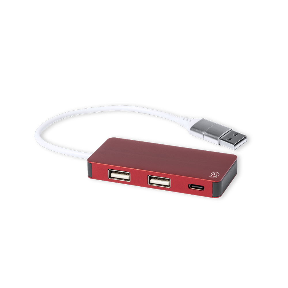 USB Hub Kalat - bedrukt of onbedrukt verkrijgbaar