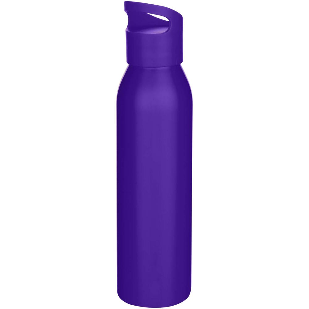 Sky 650 ml RCS gerecyclede enkelwandige roestvrijstalen waterfles - met logo of onbedrukt bestellen - Middelpaars