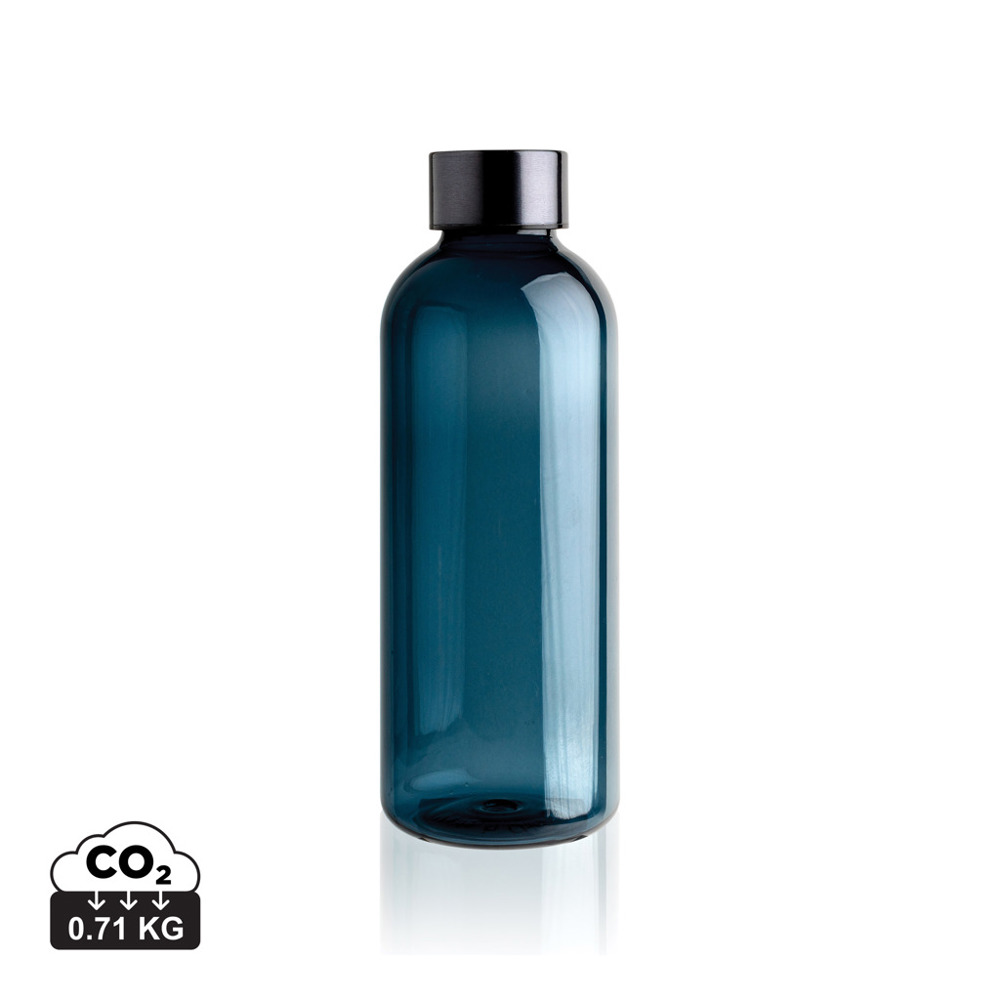 Lekvrije waterfles met metallic dop