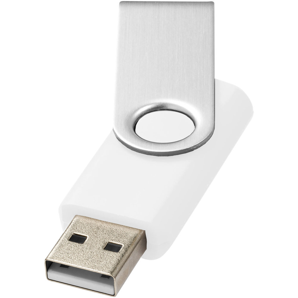 Rotate basic USB 16 GB - voor bedrijven en relatiegeschenken - Wit