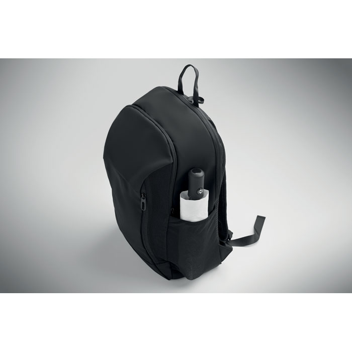 KOROVIN - 15" zachte PU laptop rugzak