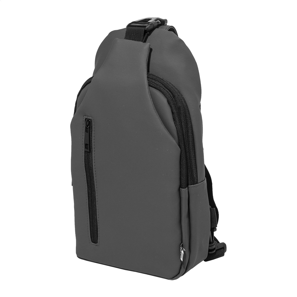 Crobud - RPET crossbody tas - bedrukt of onbedrukt verkrijgbaar - Grijs