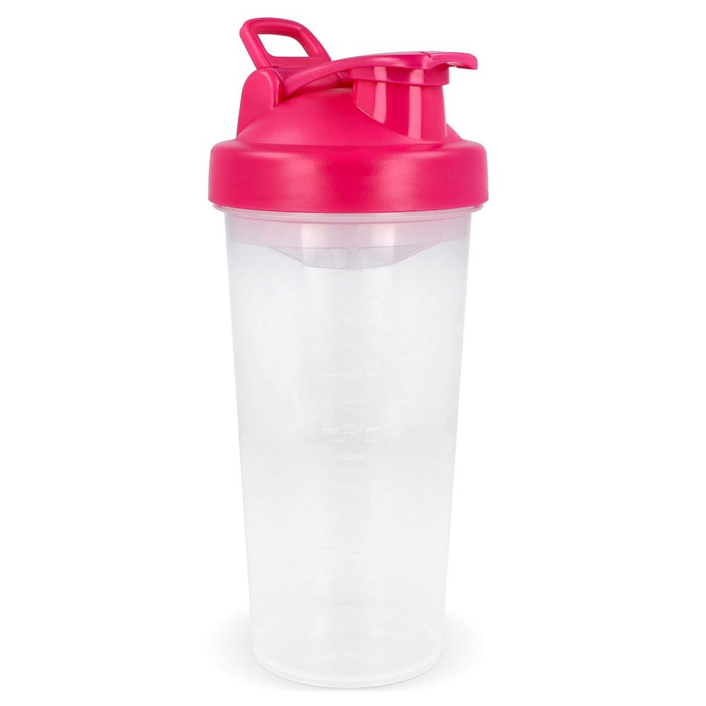 Shaker fles 700ml - met logo of onbedrukt bestellen - Roze