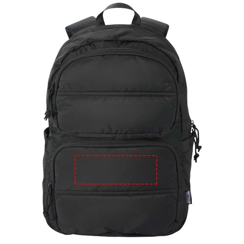 Puffer 15,6" GRS gerecycleerde laptoptas 18L