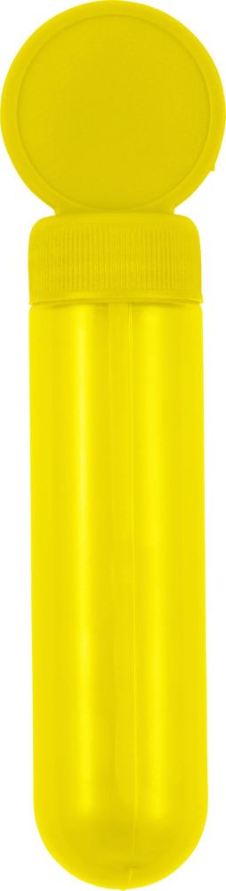 PP en PE bellenblaas stick Kaila - met logo of onbedrukt bestellen - Geel