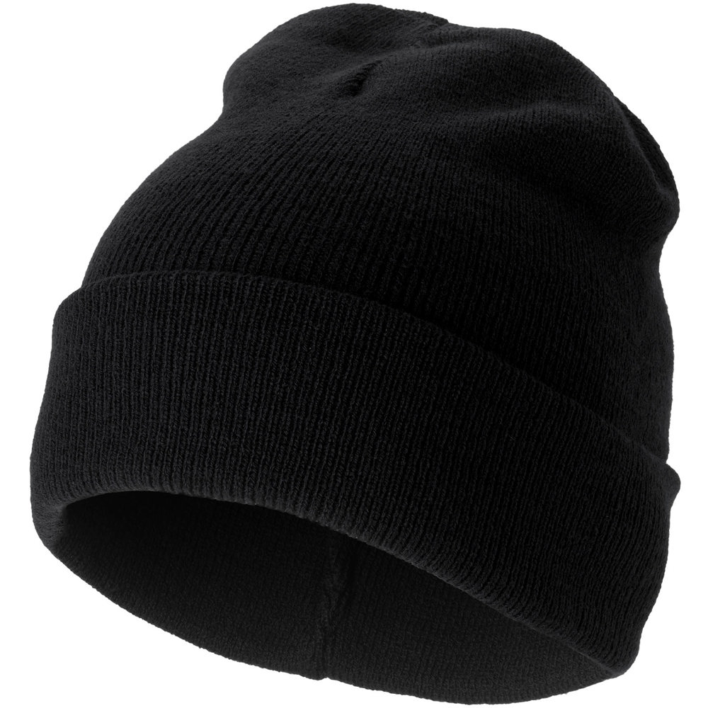 Irwin beanie - kopen of bedrukken - zwart