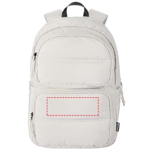 Puffer 15,6" GRS gerecycleerde laptoptas 18L