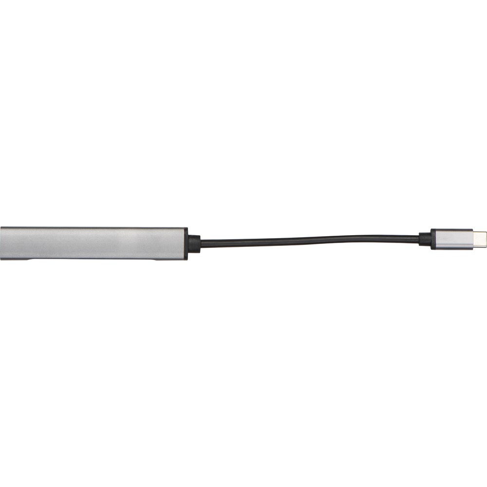 USB Hub van gerecycled aluminium