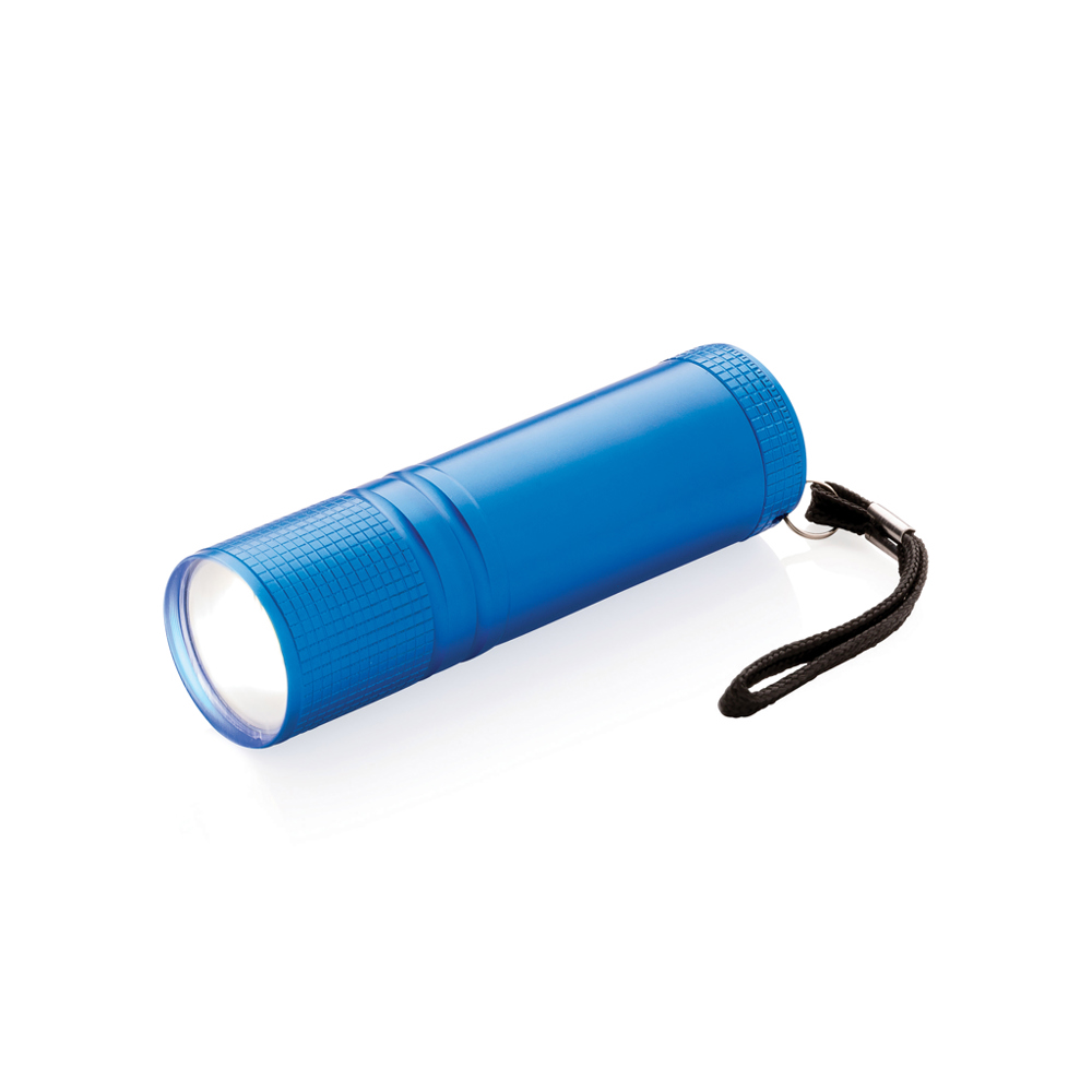 COB zaklamp - bedrukt of onbedrukt verkrijgbaar - blauw (± PMS 2935)