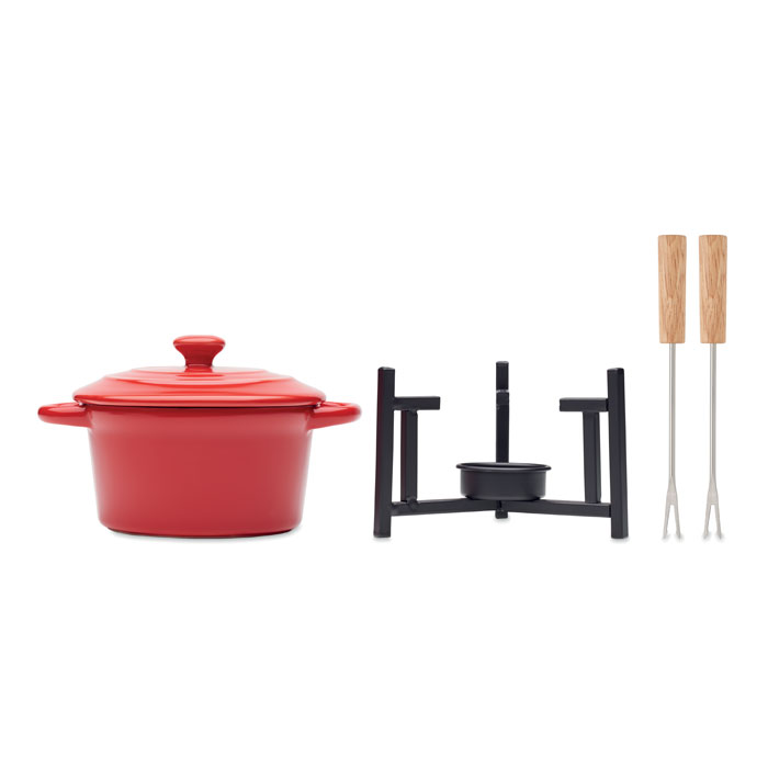 BIG KASE - Keramische fondueset 300ml