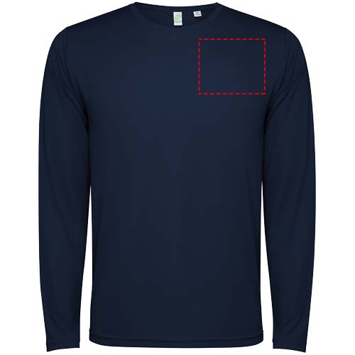 Estoril 125 g/m² unisex T-shirt met lange mouwen