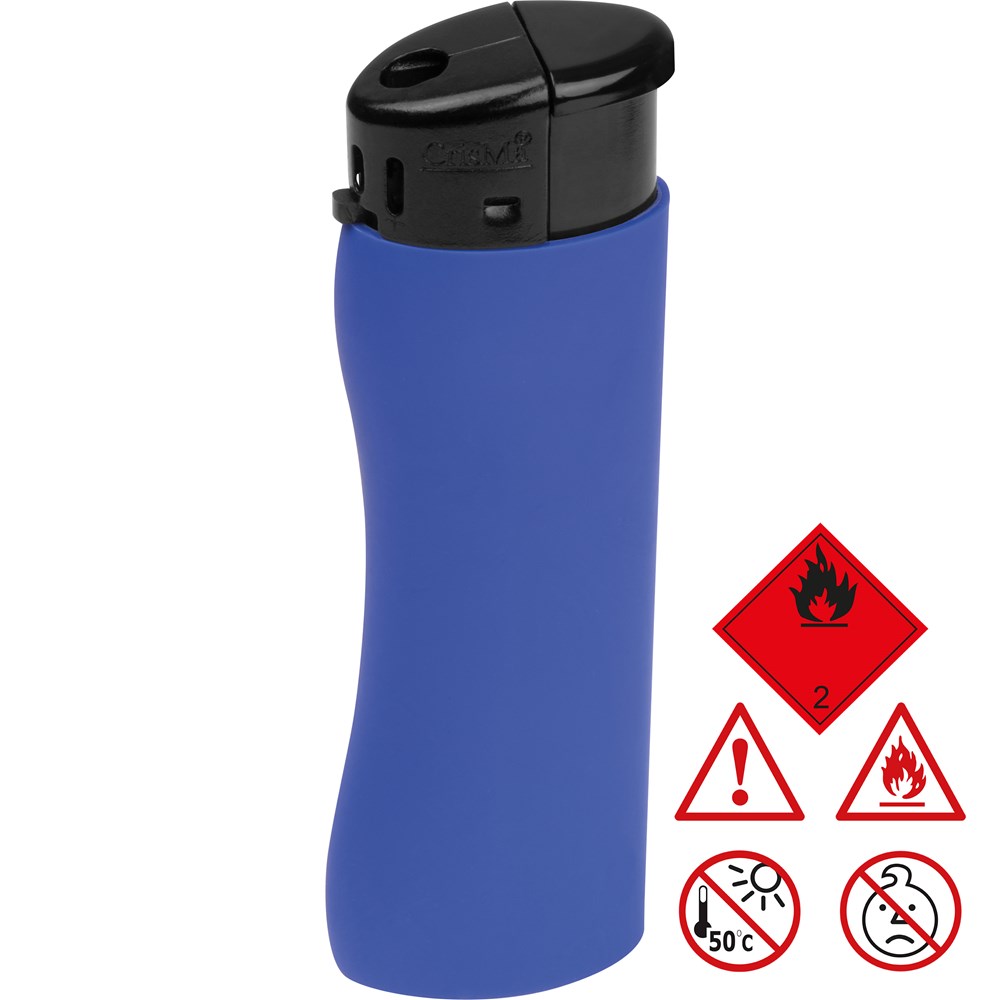 Aansteker - bedrukt of onbedrukt verkrijgbaar - Donkerblauw