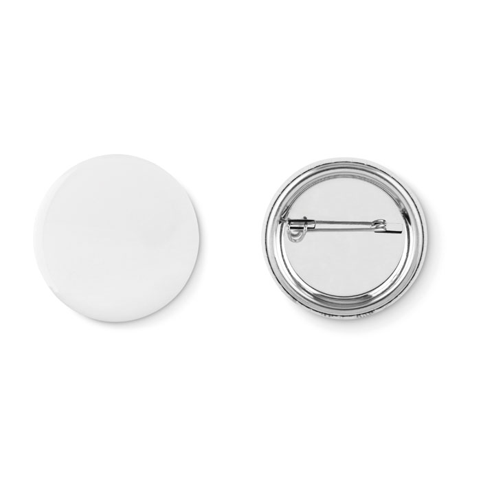 SMALL PIN - Klein metalen button - bedrukt of onbedrukt verkrijgbaar