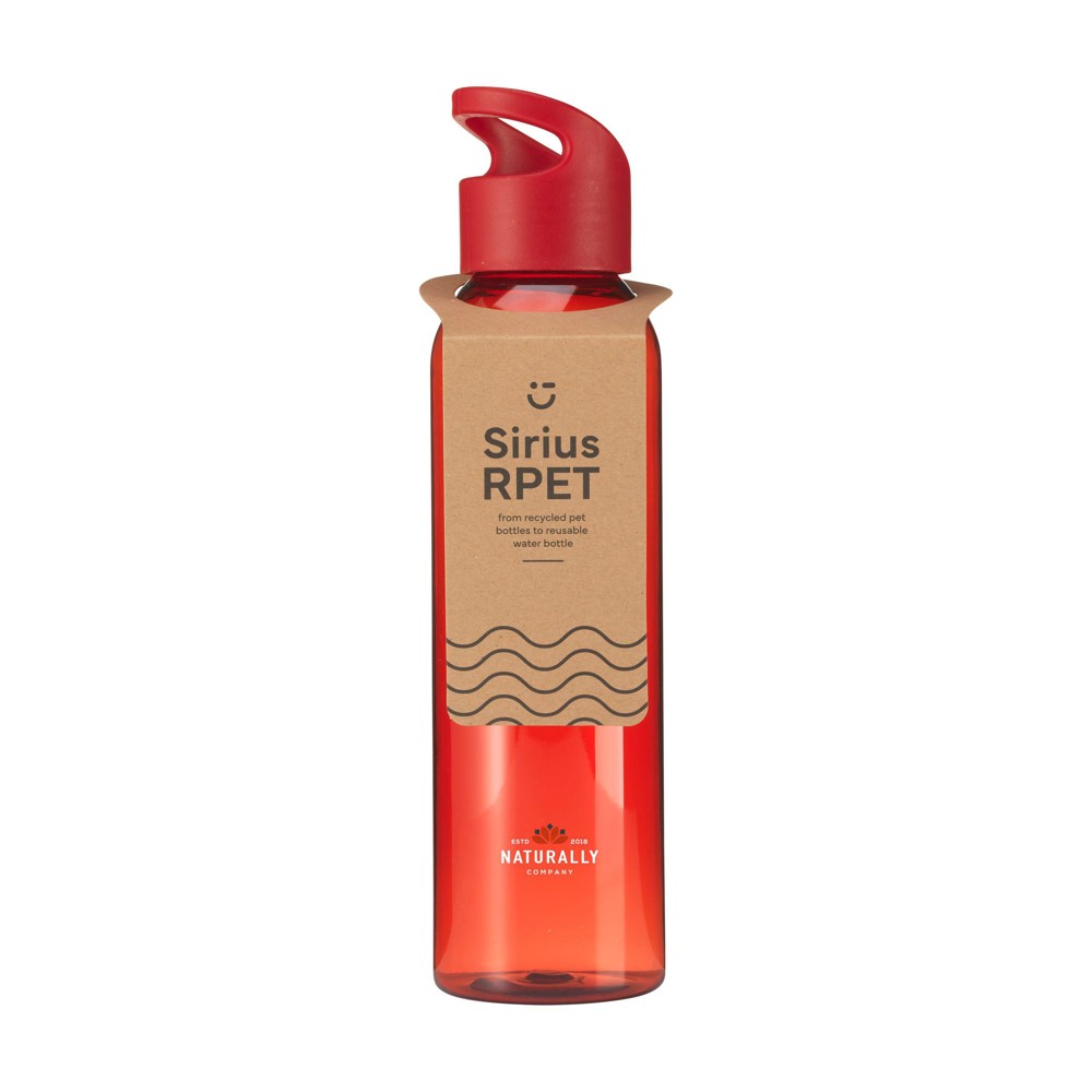 Sirius GRS RPET 650 ml - rood/rood (± PMS 200C)